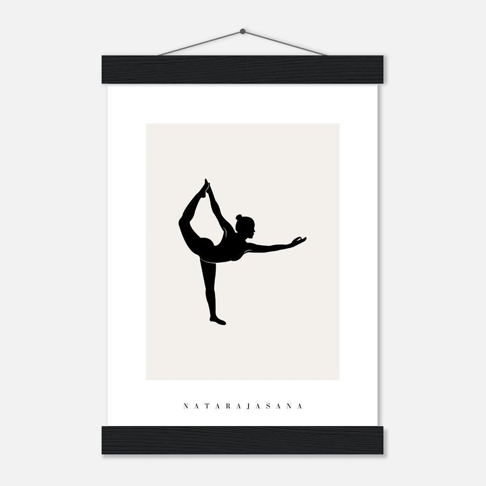 Miniature : Yoga III - Art Print mit Leisten