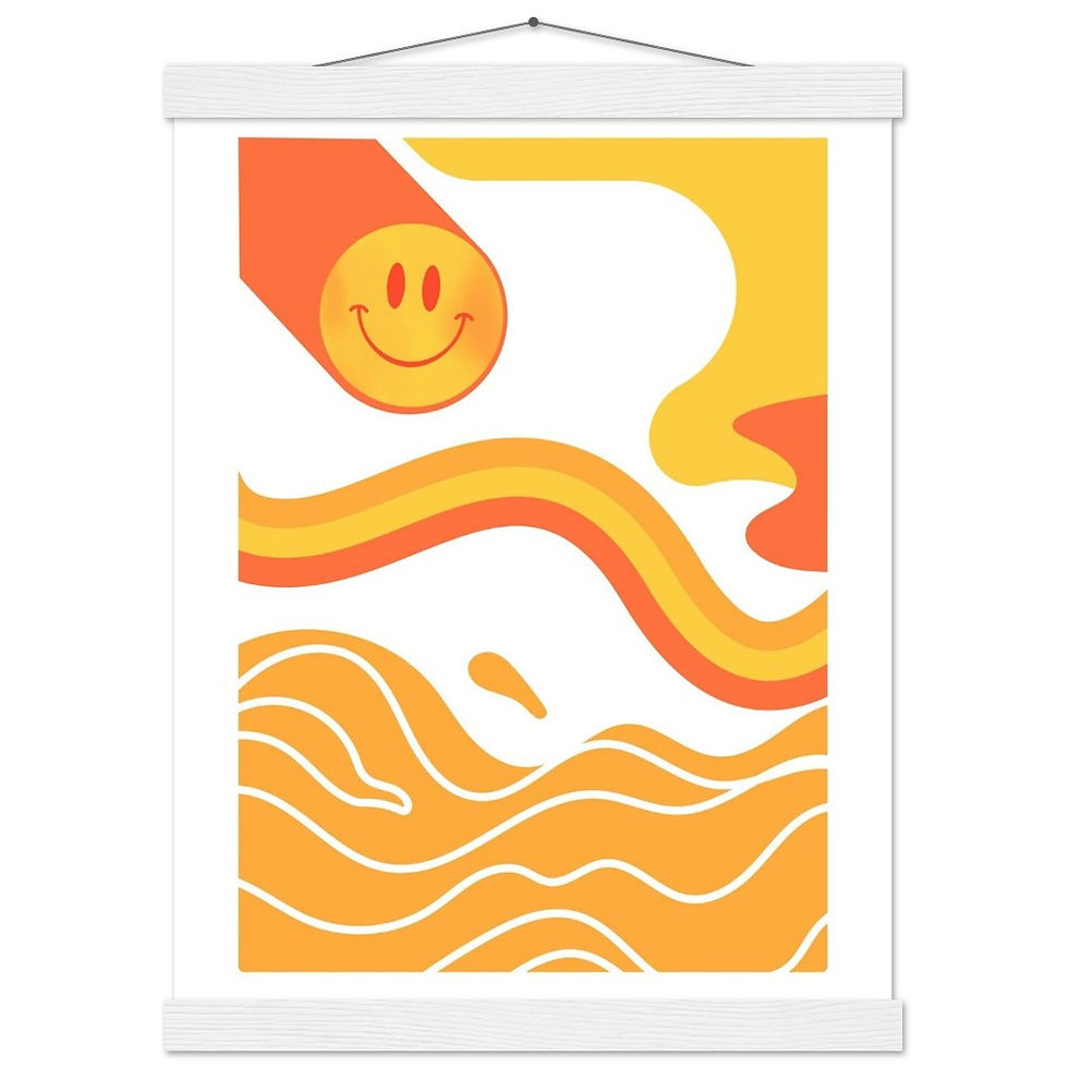 Miniature : JUST FUN - Art Print mit Leisten