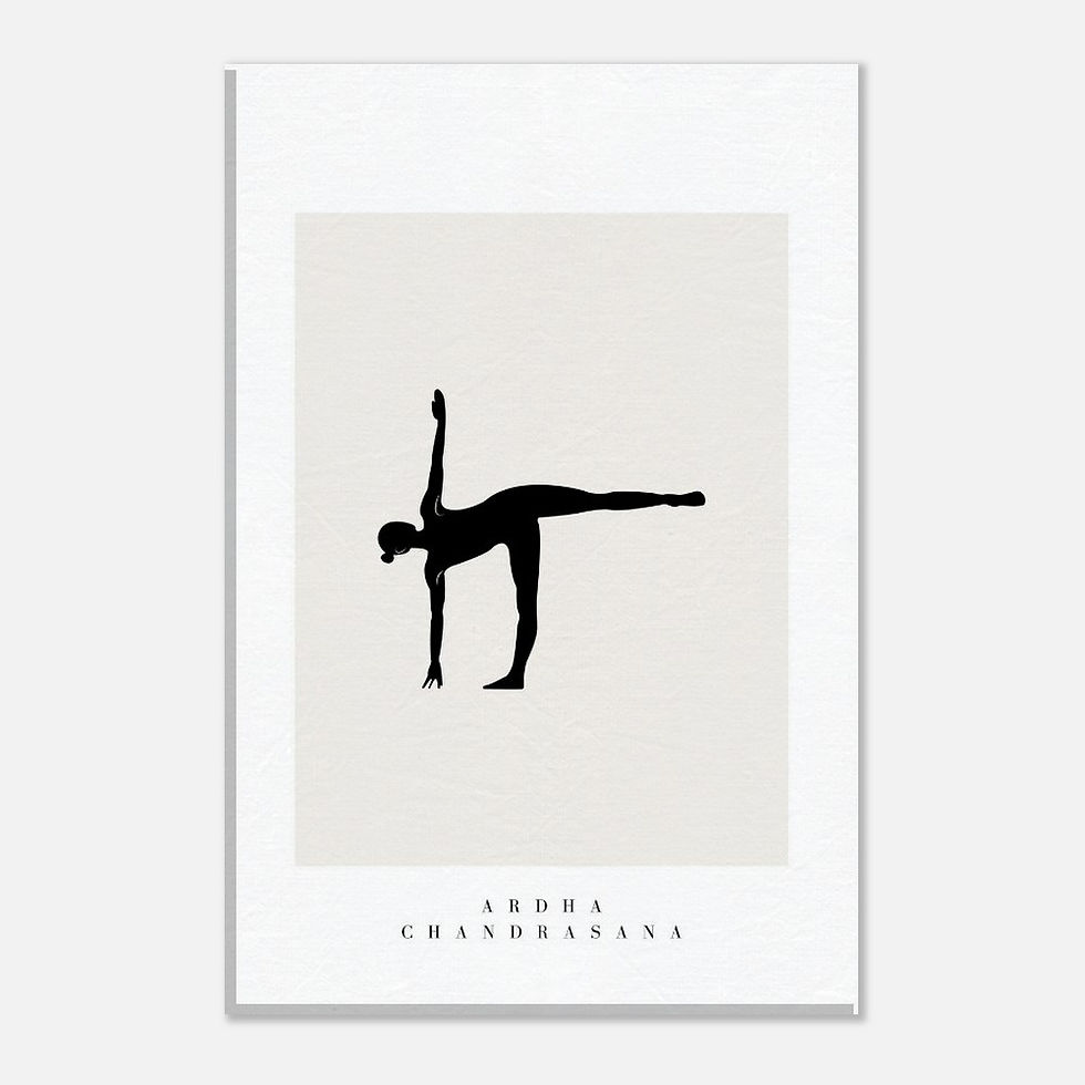 Miniature : Yoga VII - Leinwand