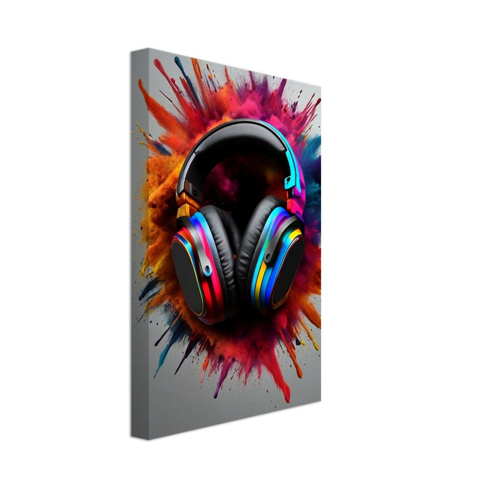 Headphone III - Leinwand