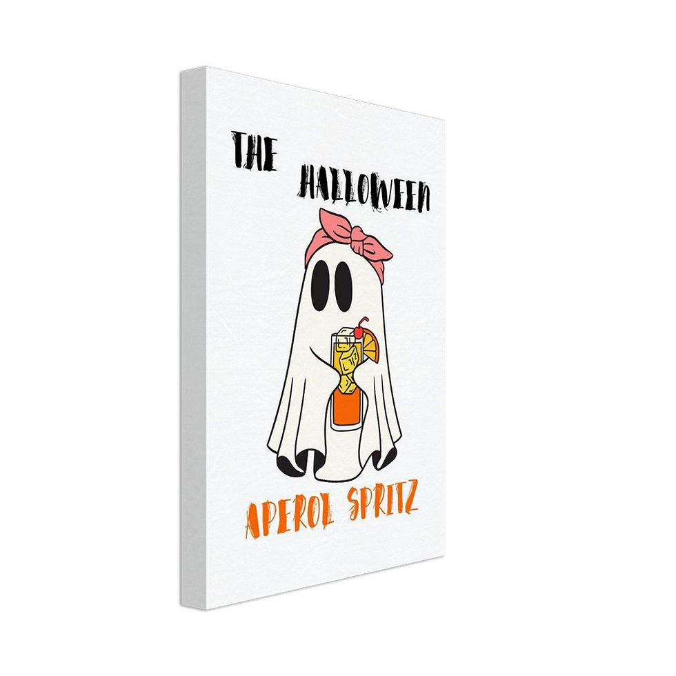 THE HALLOWEEN APEROL SPRITZ - Leinwand