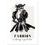 Miniature : FASHION is always a good idea - Art Print