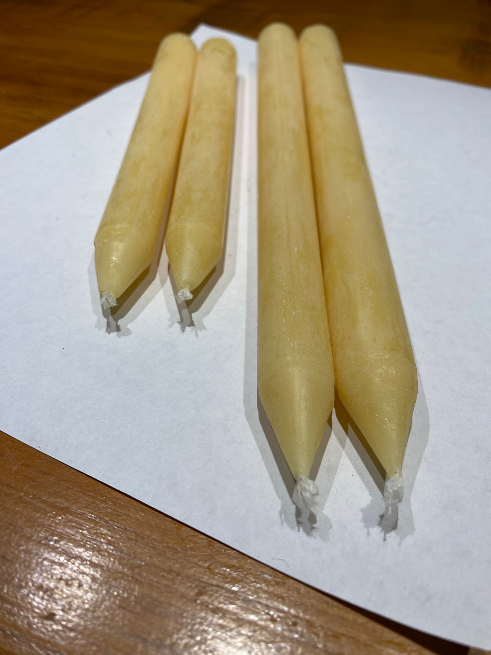Beeswax Candle - Tapers Large