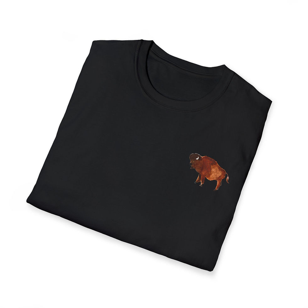 Thumbnail: Double Sided Buffalo - Unisex Softstyle T-Shirt