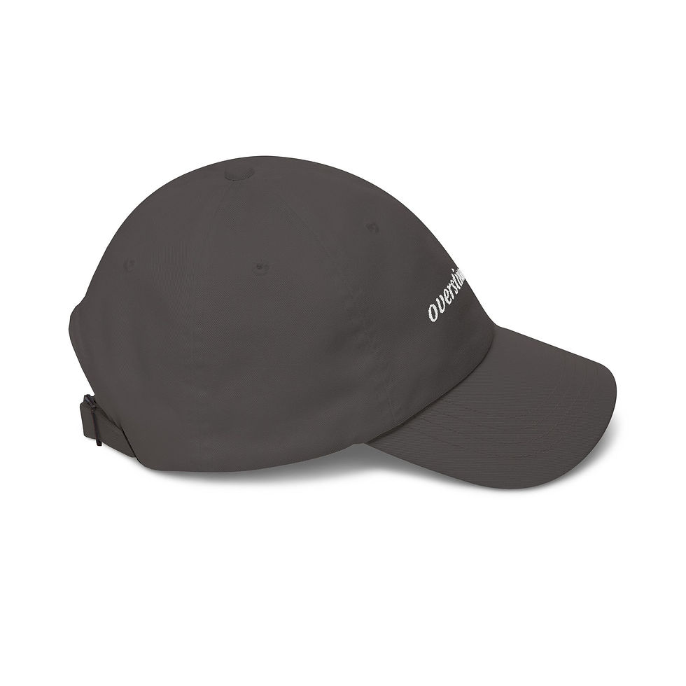 Thumbnail: Overstimulated - adhd, neurodivergent, neurospicy - Classic Dad Cap