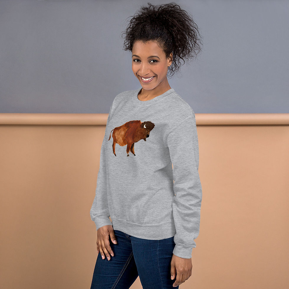 Thumbnail: Buffalo Unisex Sweatshirt
