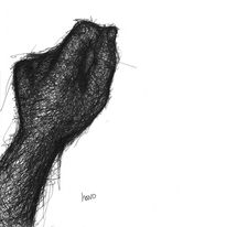 8X8 art canvas CRAZY HAND LIFE just hand.jpg