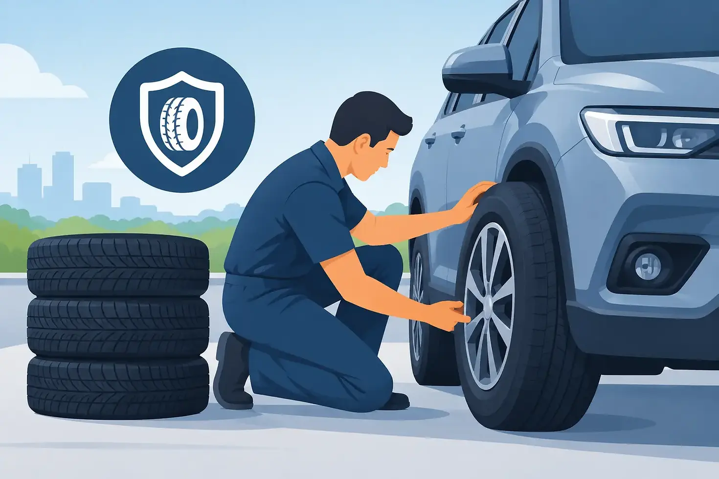 Tire Replacement Timing for Safer Daily Driving