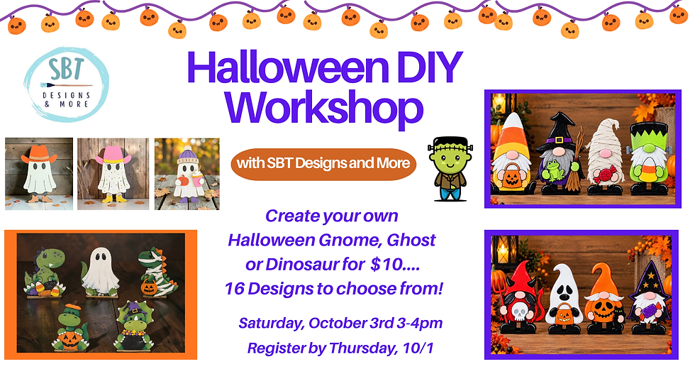 Kids Halloween DIY Workshop