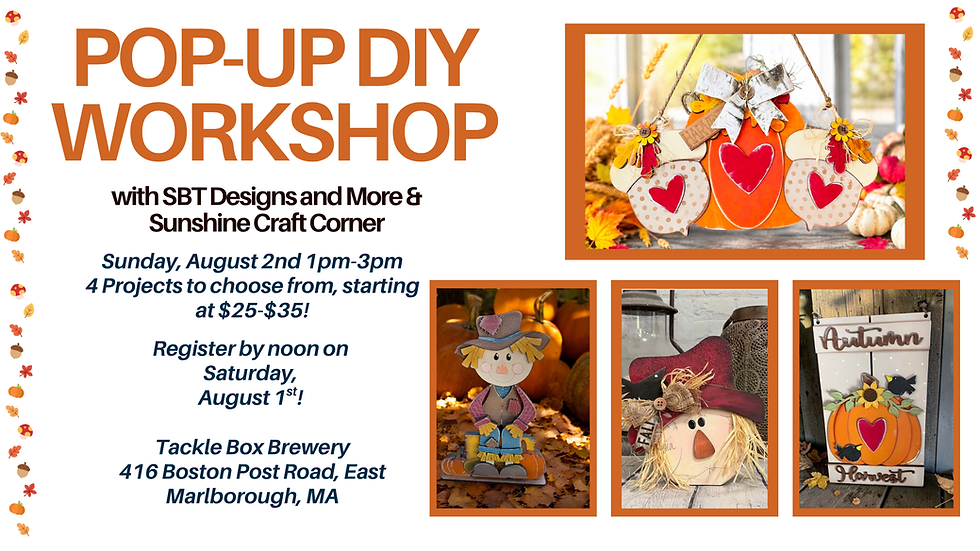 POP-UP DIY WORKSHOP
