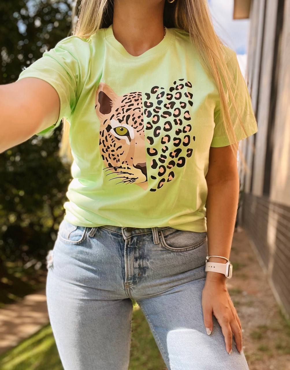 CAMISETA OVERISCE GUEPARDO