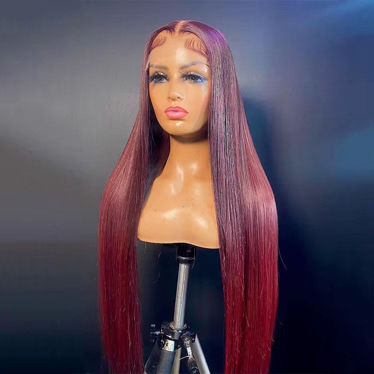 Miniatura: Straight Remy Colored Wig