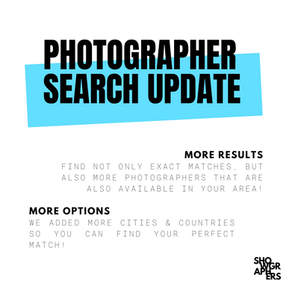 UPDATE | New photographer search online!