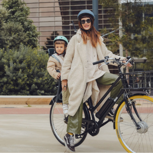 La silla de bicicleta para niños, la gran aliada para salir de ruta con pequeños