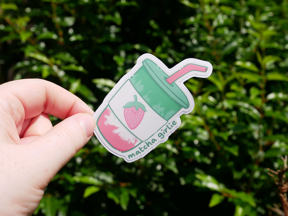 Thumbnail: Matcha Girlie Sticker