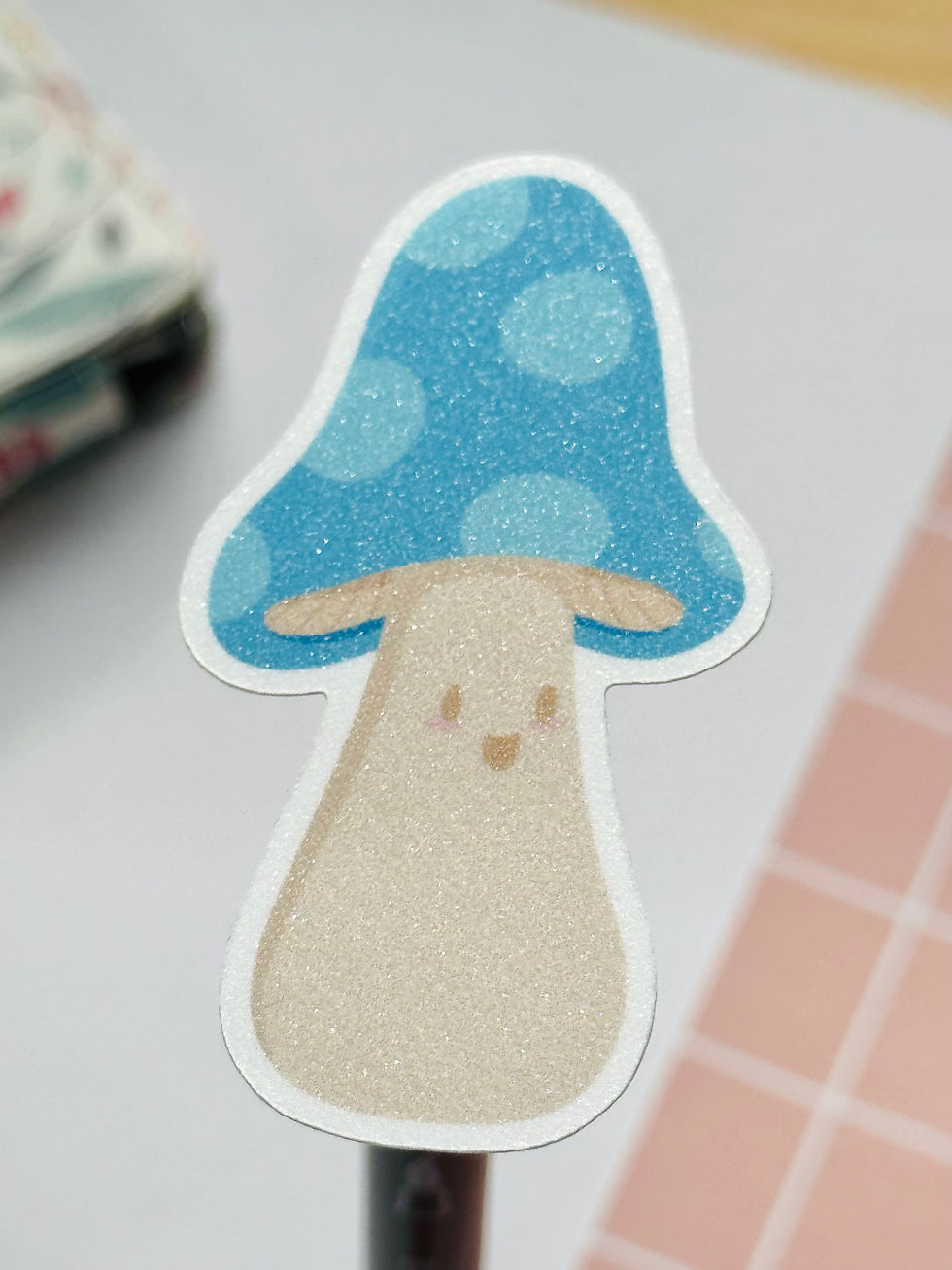 Thumbnail: Blue Mushroom Sticker
