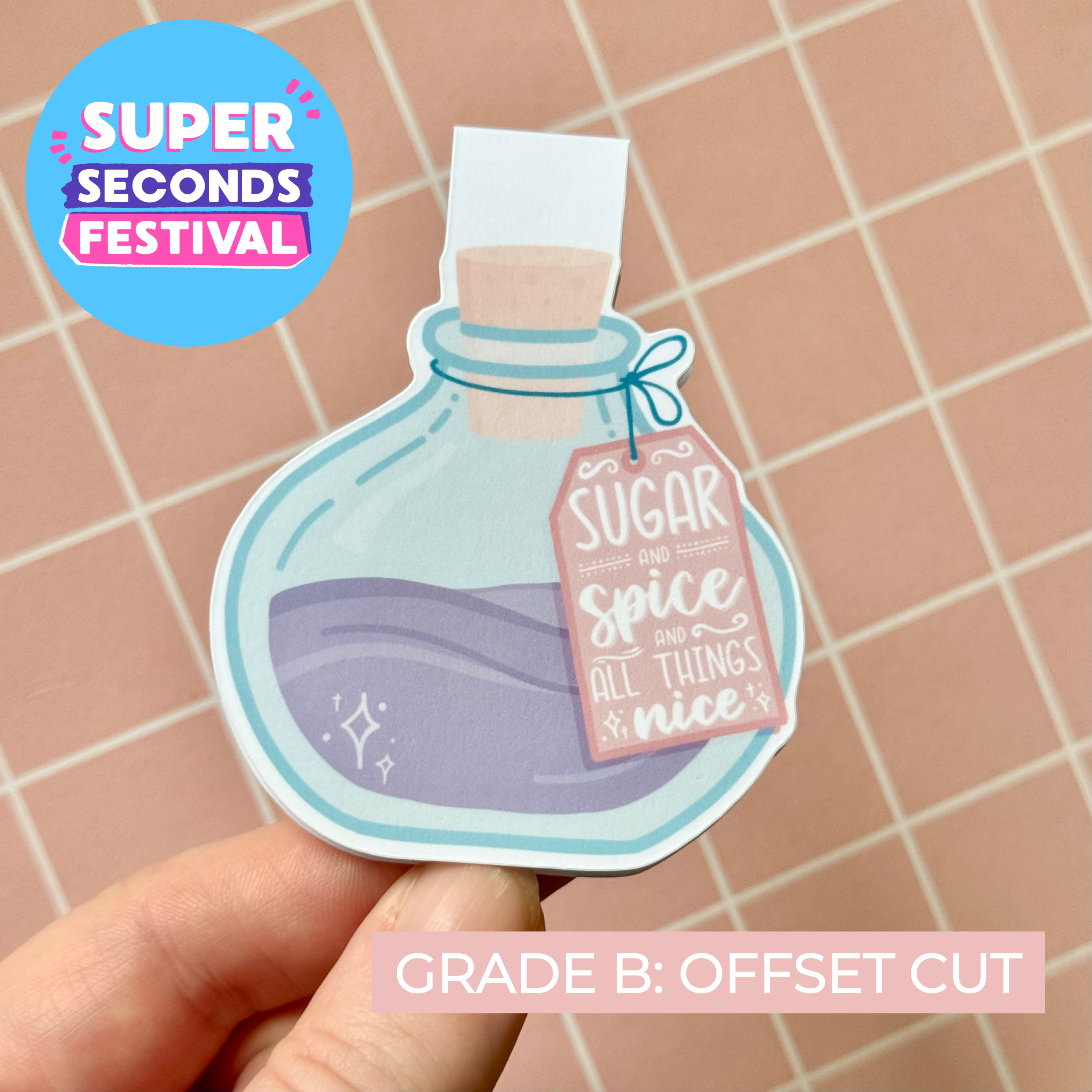 Sugar and Spice Potion - Magnetic Bookmark SECONDS