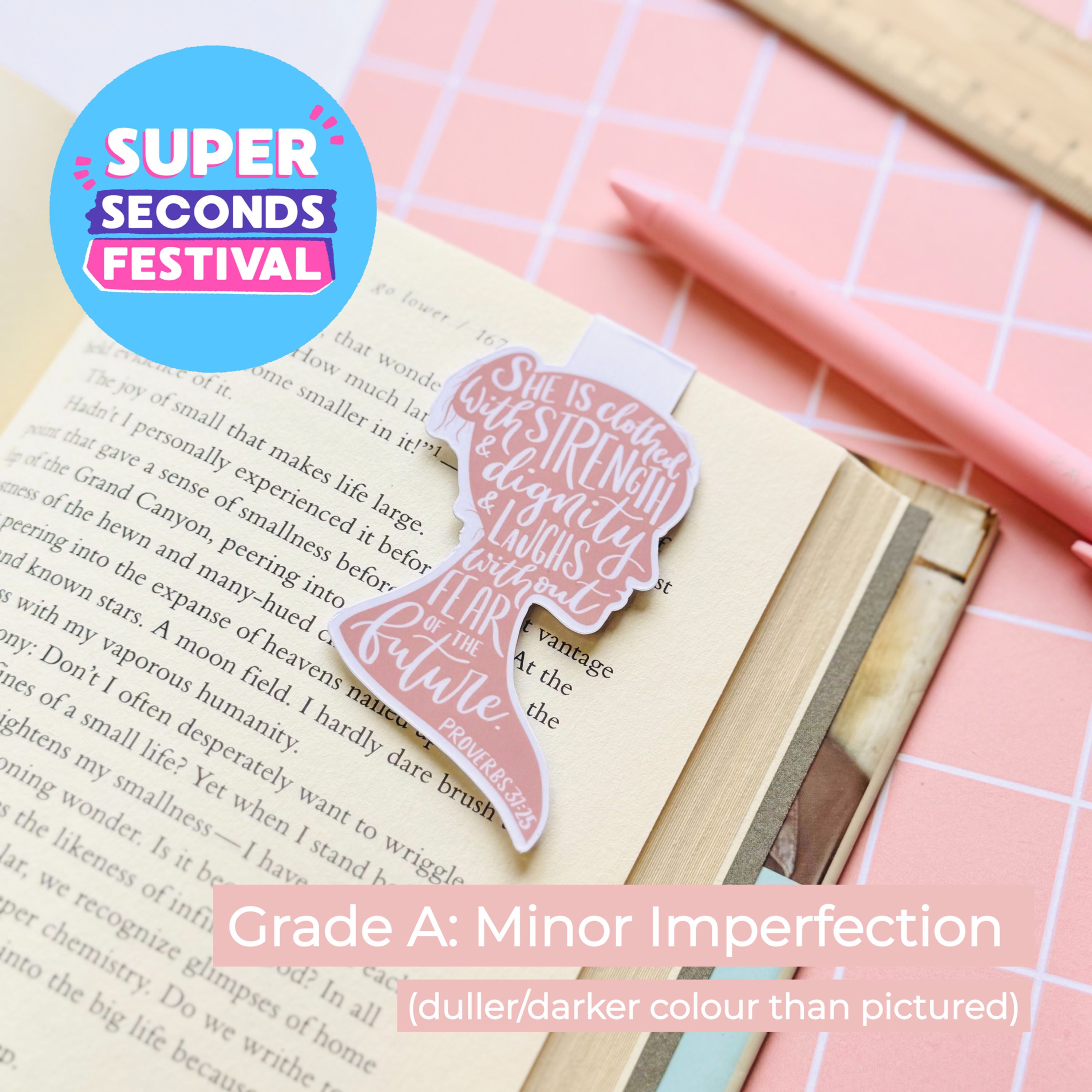 Proverbs 31 - Magnetic Bookmark SECONDS