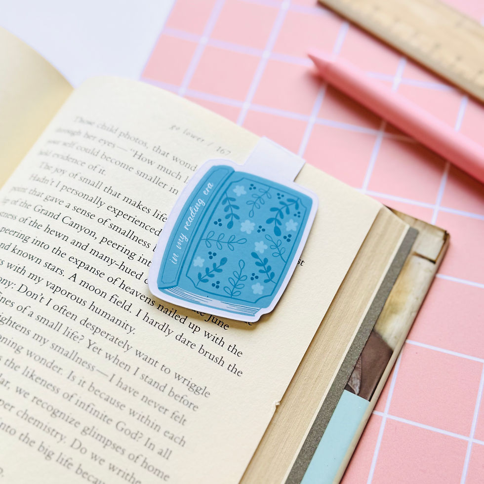 Thumbnail: In My Reading Era  - Magnetic Bookmark