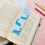 Thumbnail: Cute "Whale, Hello Again" Illustrated Bookmark