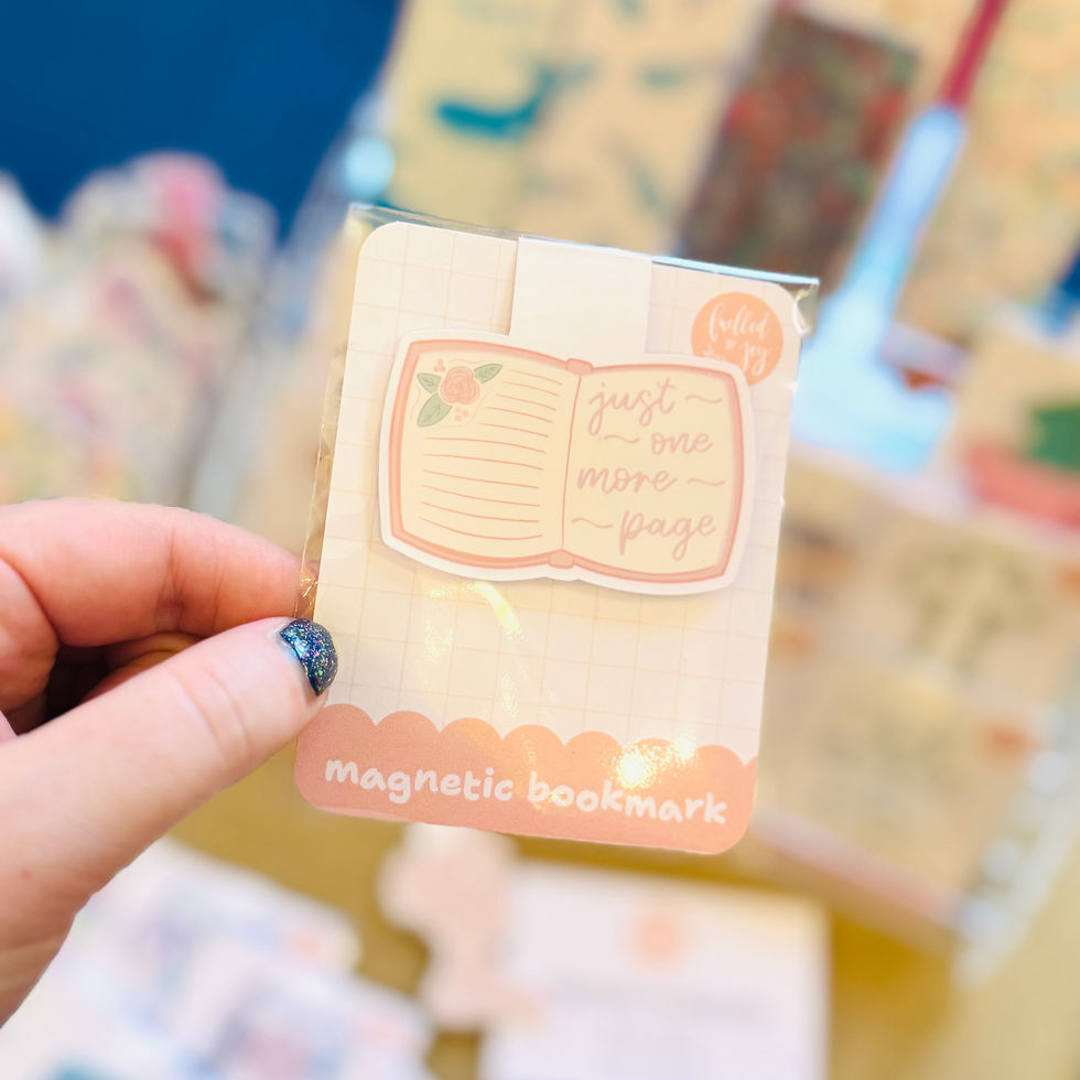 Thumbnail: Just One More Page  - Magnetic Bookmark