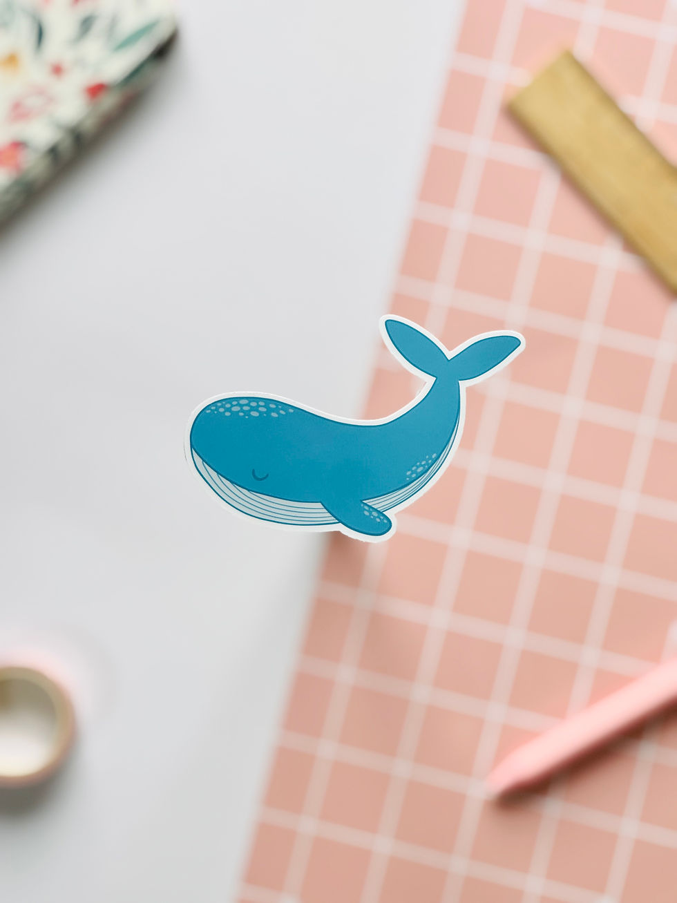 Thumbnail: Cute Whale Sticker