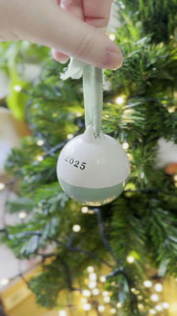 Thumbnail: Merry and Married 2025 - Ceramic Bauble 