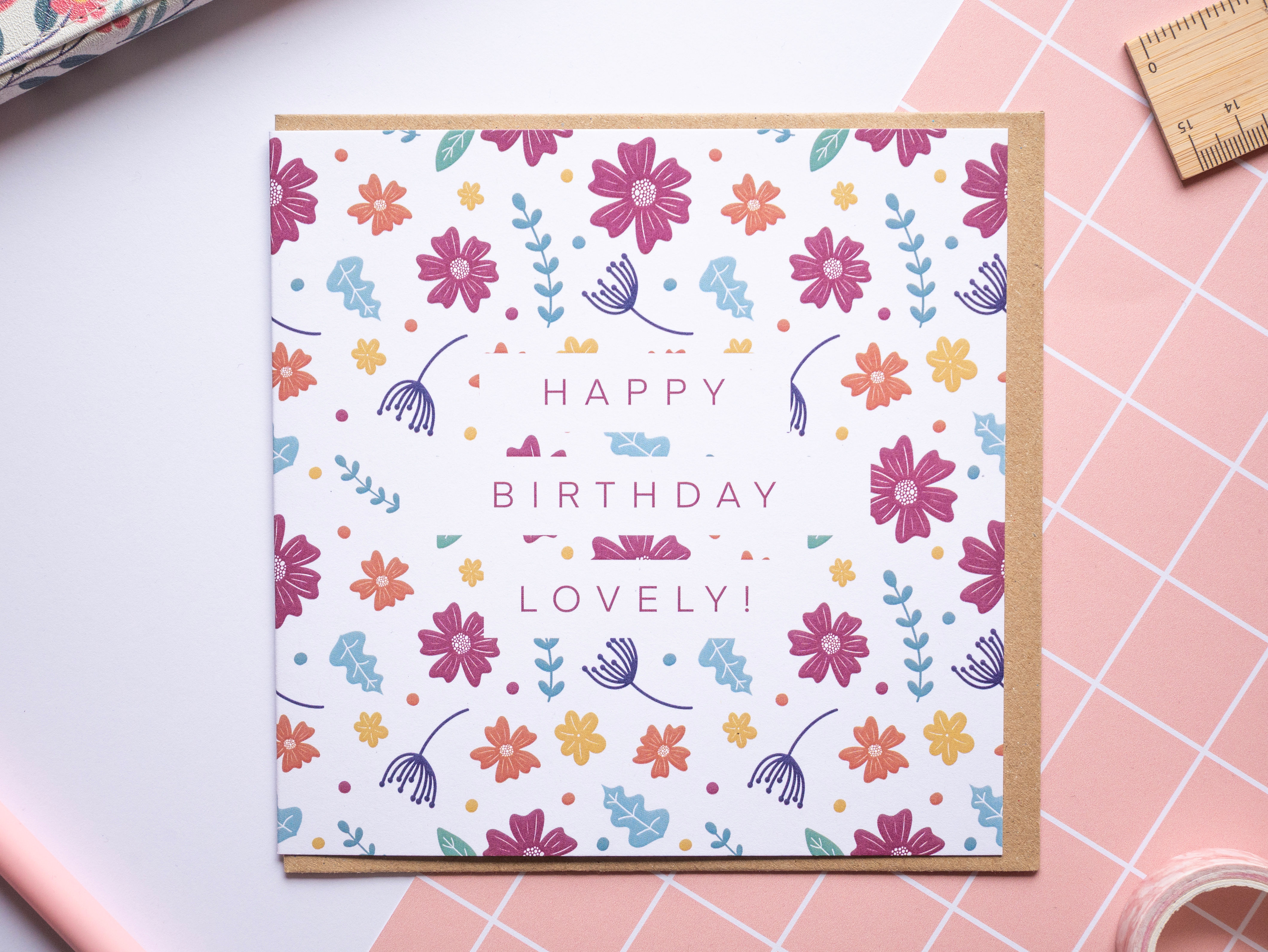 Happy Birthday Lovely Card