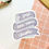 Thumbnail: Just One More Chapter Book Sticker