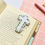 Thumbnail: Floral Cross - Magnetic Bookmark