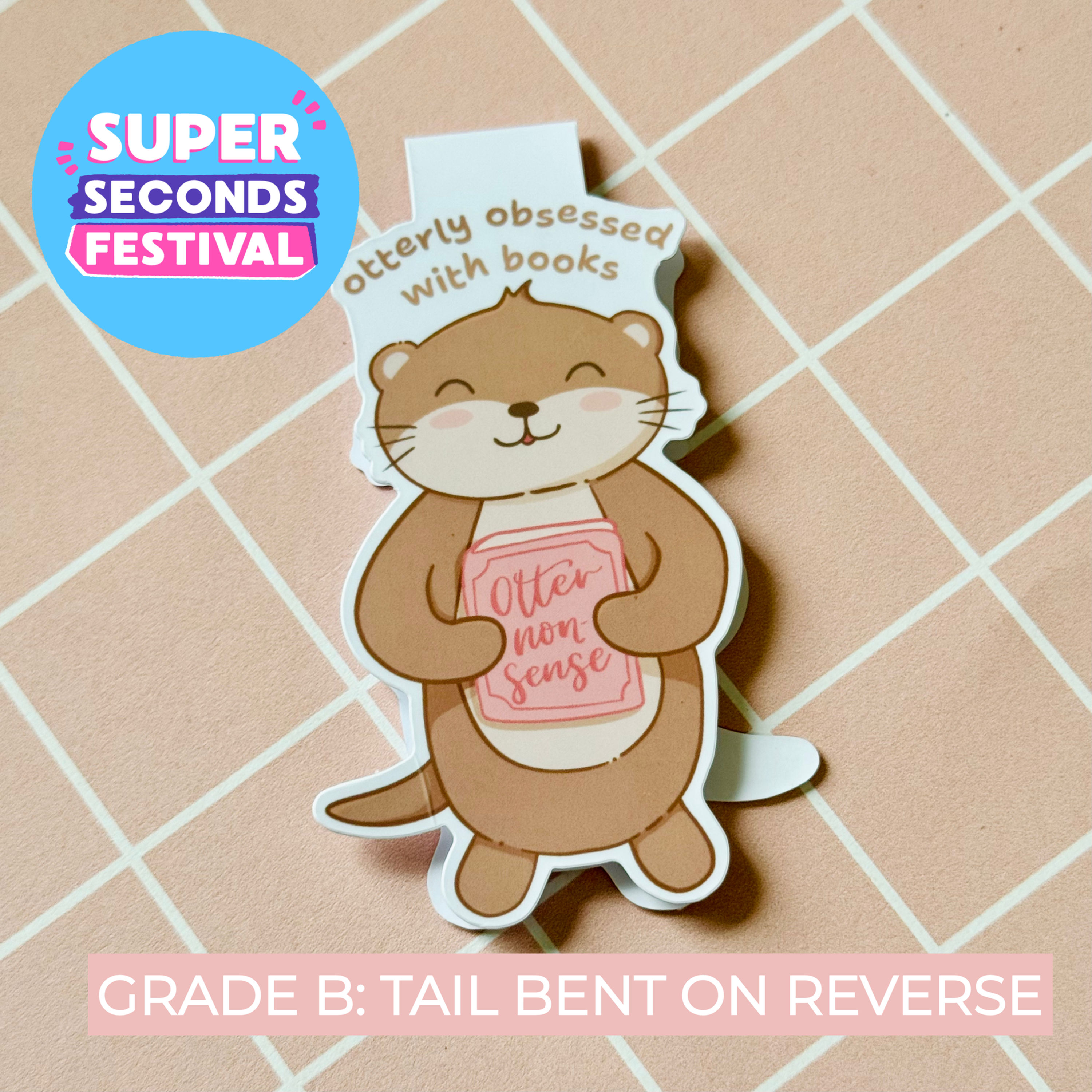 Otter - Magnetic Bookmark SECONDS