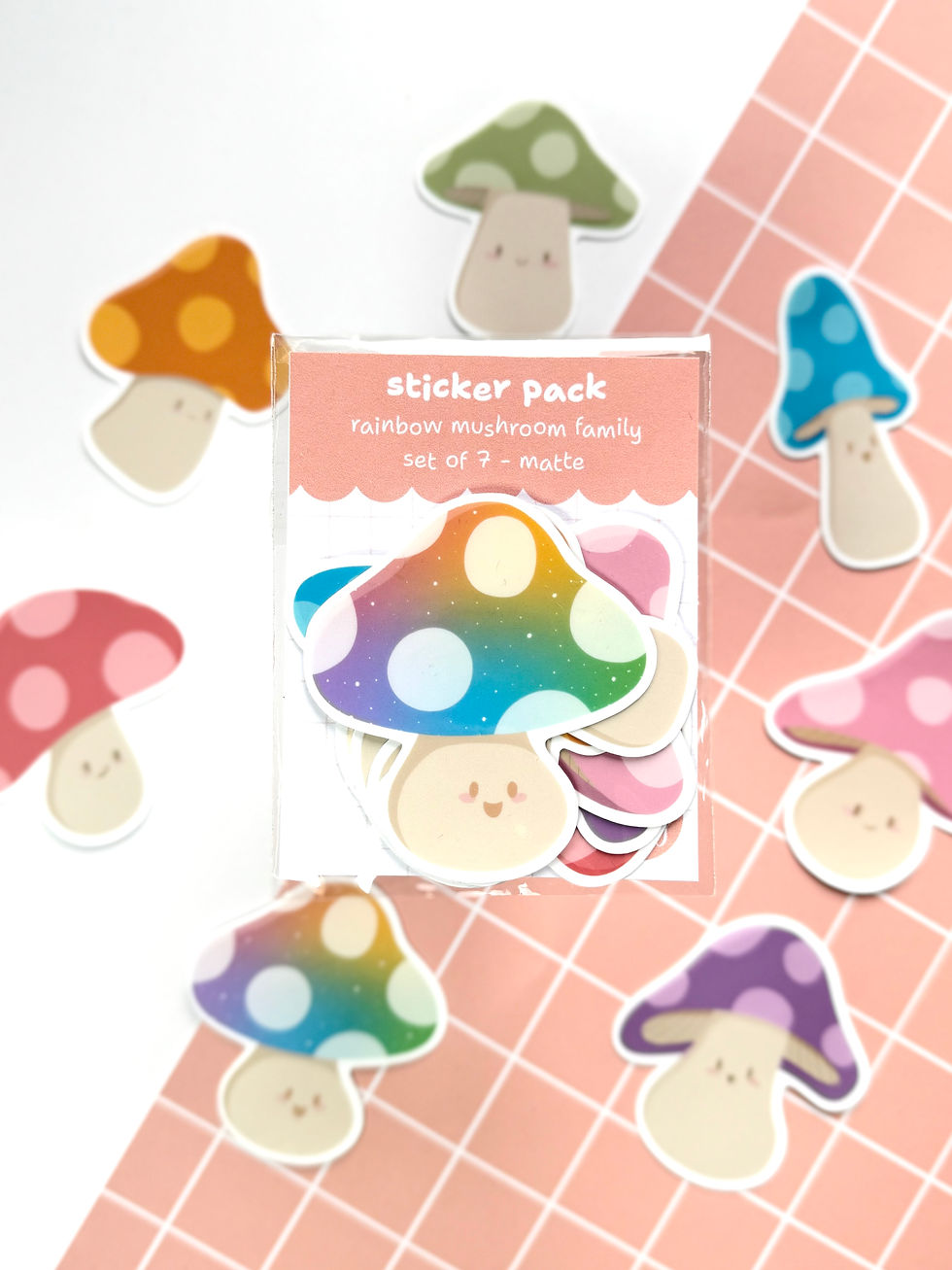 Thumbnail: Green Mushroom Sticker