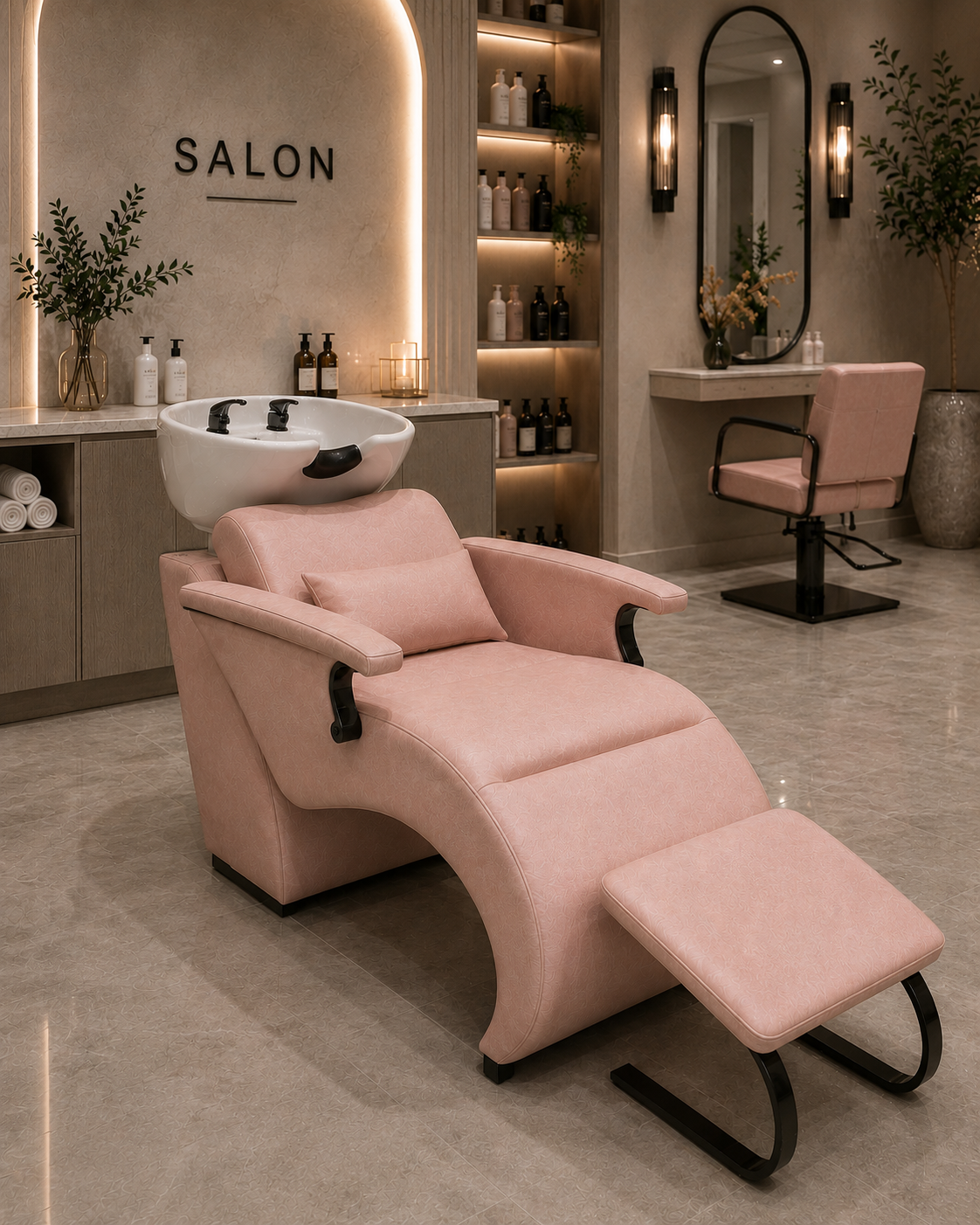 The Milano Backwash — Blush & Noir