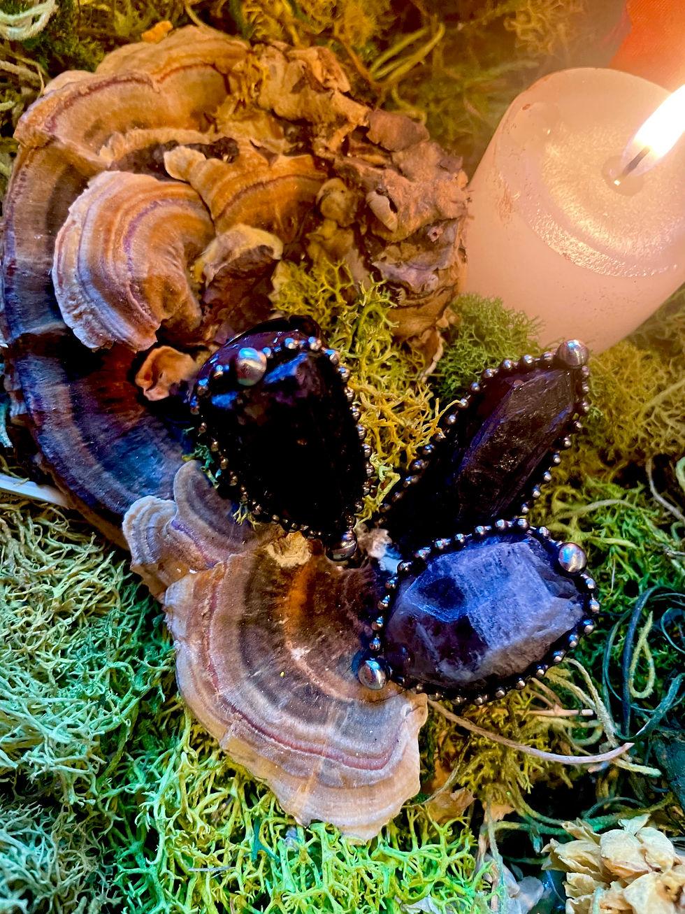 Smokey Quartz Cleansing Ring