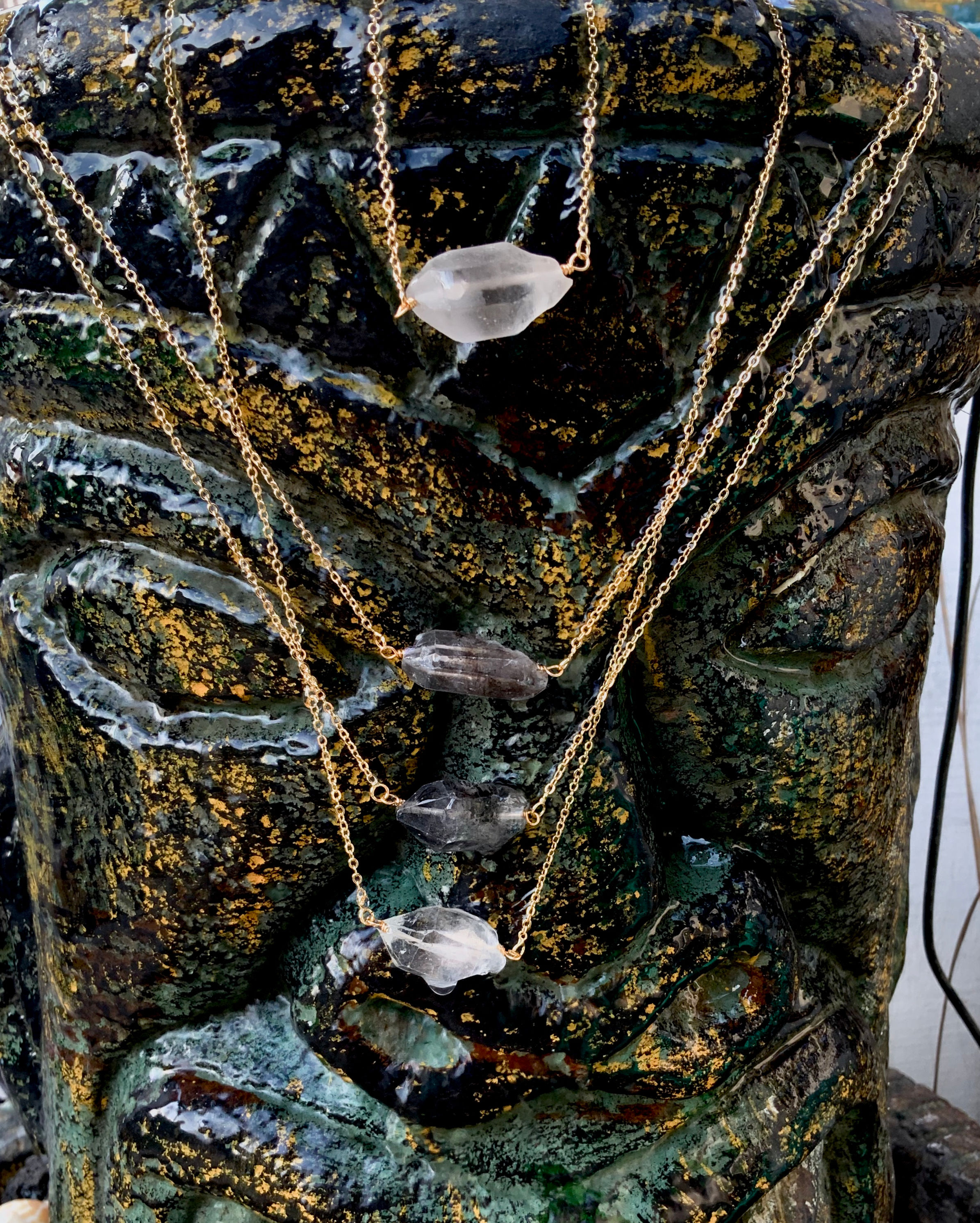 Herkimer Diamond Healing Necklace