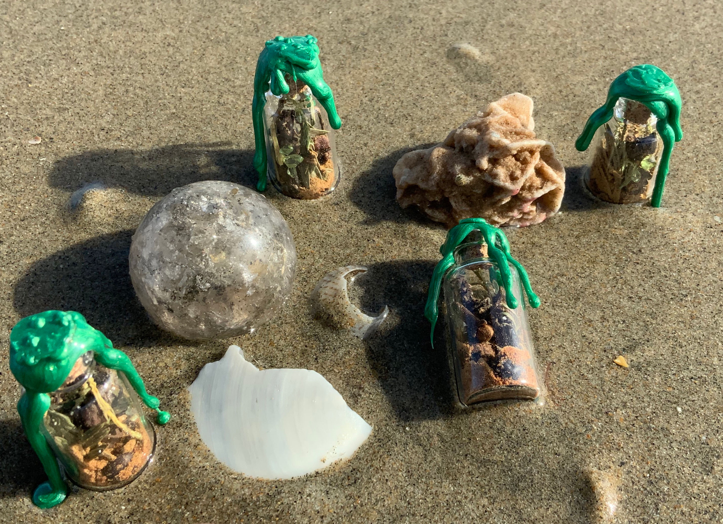 Small Prosperity Spell Jar