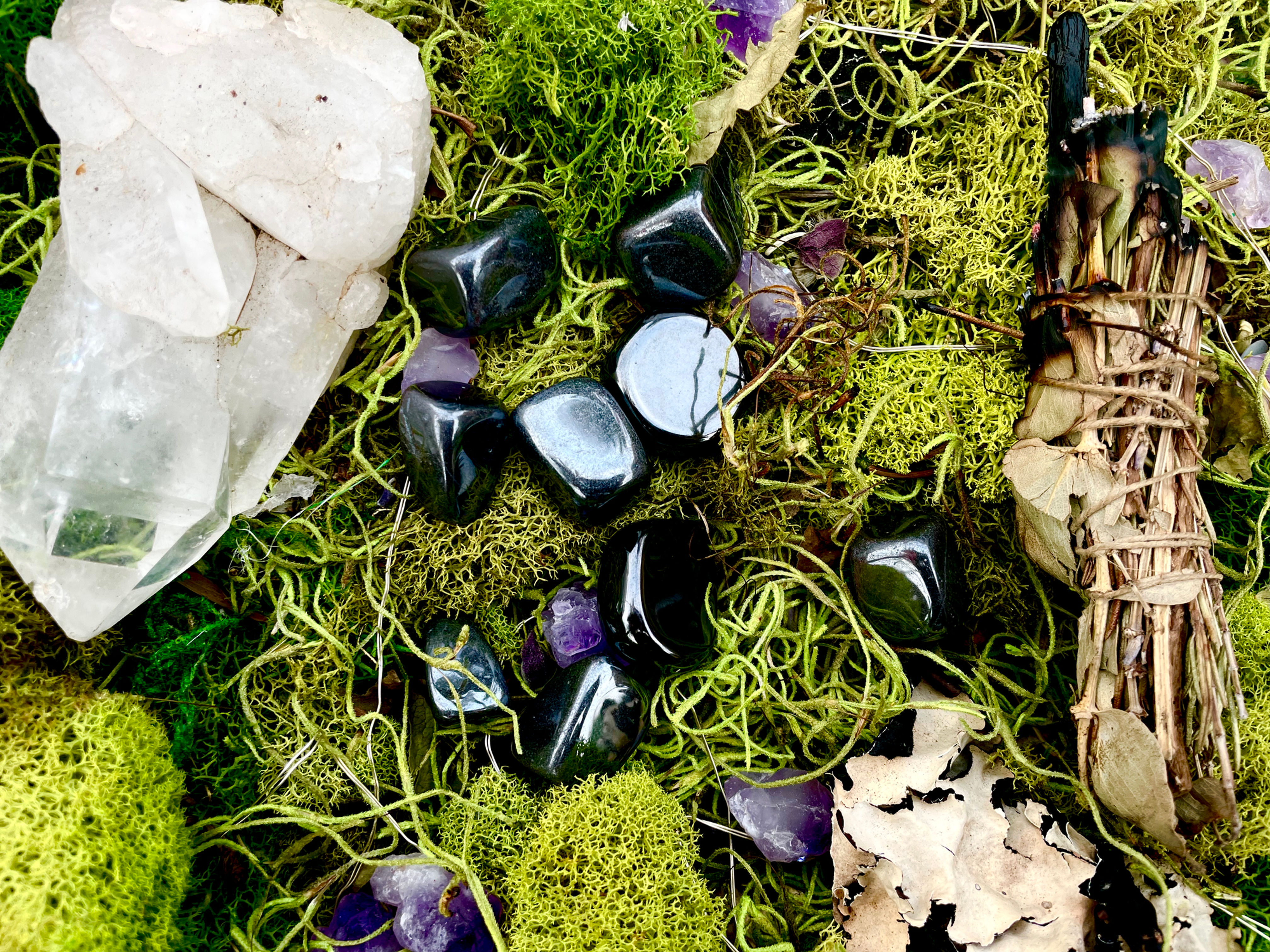 Tumbled Hematite Stones