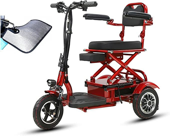Thumbnail: Disability 3-Wheel Mobility Scooter - Folding