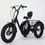 Thumbnail: 500W Motor Adult Electric Trike, Fat Tire Mountain E-Bike 48V 10ah Battery 7 Spe