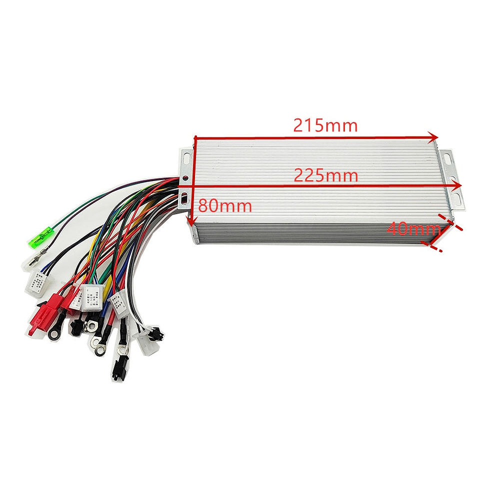 Thumbnail: DC Motor Electric Bike/Bicycle E-Scooter Brushless Controller 36V 48V 60V 64V 10