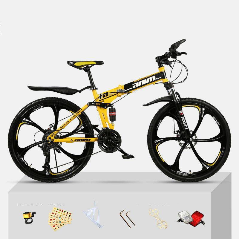 Thumbnail: Dual Shock Absorbing Off-road Variable Speed Racing Male And Female Student Bike