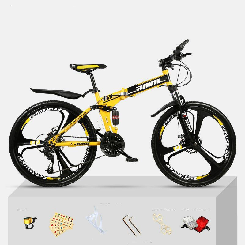 Thumbnail: Dual Shock Absorbing Off-road Variable Speed Racing Male And Female Student Bike
