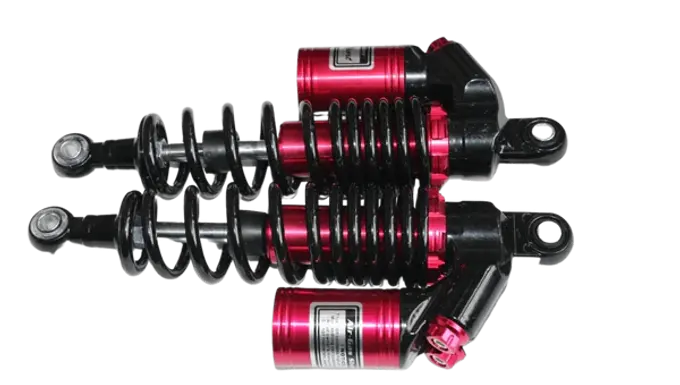 Shansu CP-3 trike scooter rear suspension