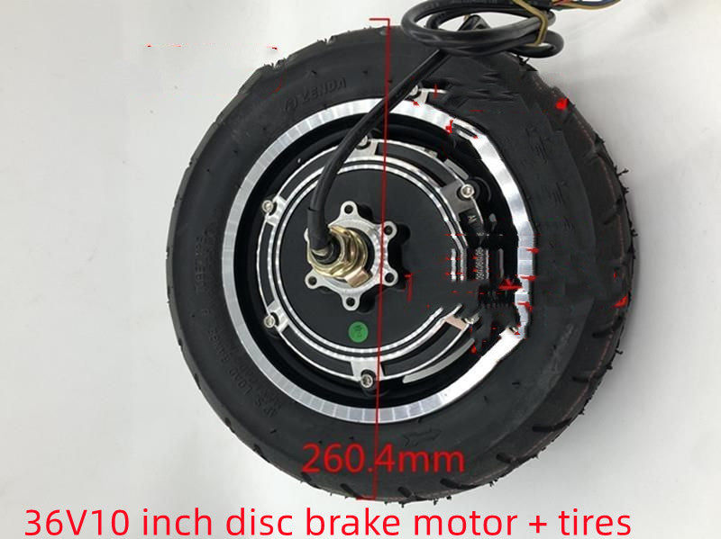 Thumbnail: Electric Scooter 36V48V350W10 Inch Disc Brake Motor