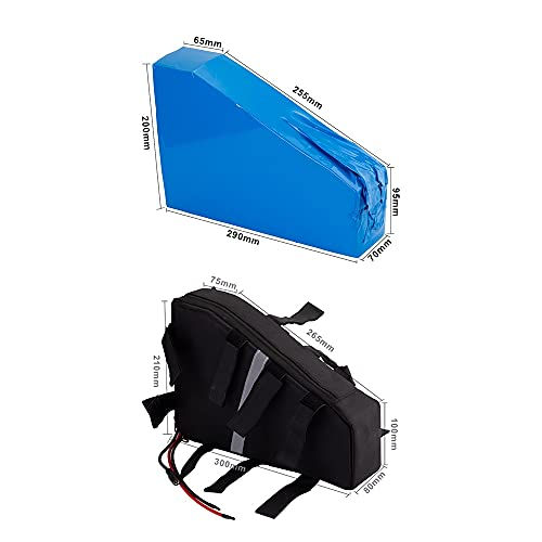 Thumbnail: Seilylanka with Charger 72V 21Ah 20S6P ebike Battery Li-ion Triangle Bag Electri