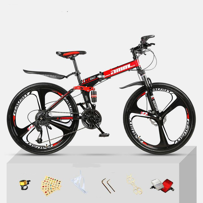 Thumbnail: Dual Shock Absorbing Off-road Variable Speed Racing Male And Female Student Bike