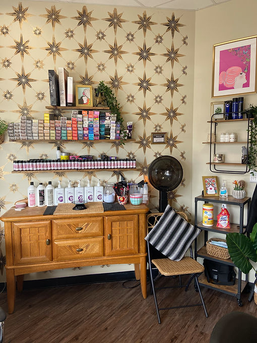 Inside of Coral Springs Hair Salon