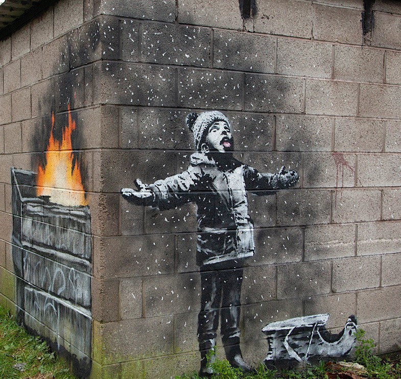 by Banksy