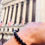 Thumbnail: Onyx and leather bracelet
