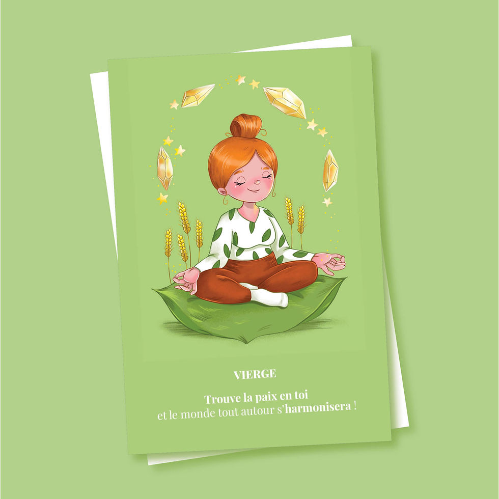 Miniature : Carte astro' illustrée